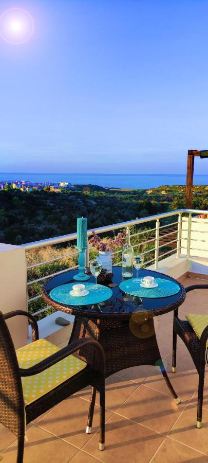 The Seaterra Reserve Penthouse With Mountains&Seaviews And Rooftop Terrace Akanthou Exterior photo